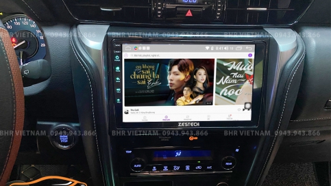 Màn hình Zestech liền camera 360 Z800 Pro+ Toyota Fortuner 2017 - nay